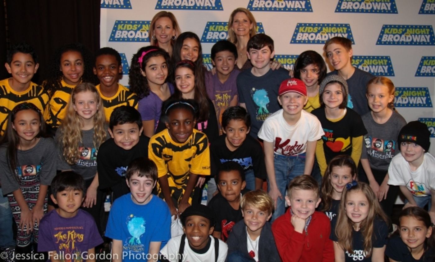 Photo Coverage: Broadway Kids Unite for Launch of KIDS' NIGHT ON BROADWAY!  Image
