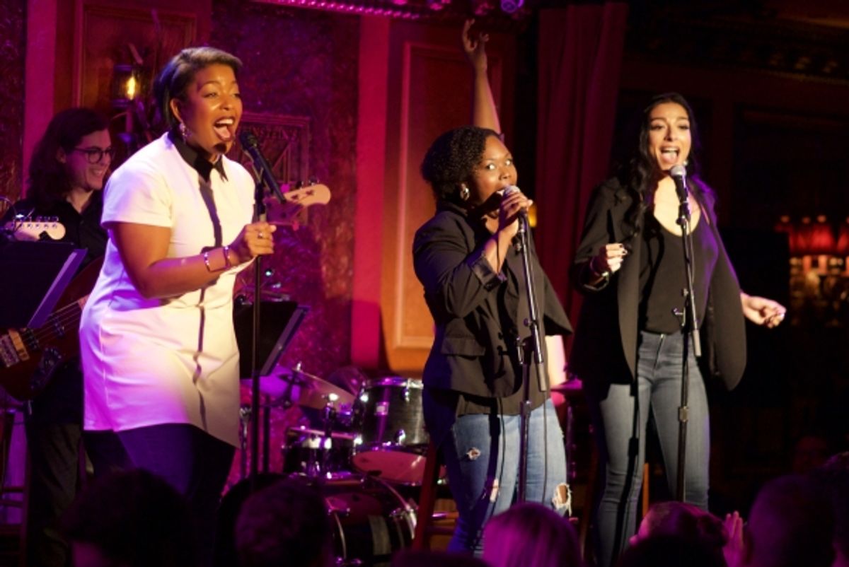 Grace Stockdale, Kathryn Allison Julia Silva and Tatiana Lofton at 