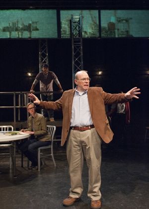 Ensemble members (from left) Kelli Simpkins, Chris Rickett, Craig Spidle and Caren Blackmore @ BroadwayWorld Ensemble members (from left) Kelli Simpkins, Chris Rickett, Craig Spidle and Caren Bl Photo