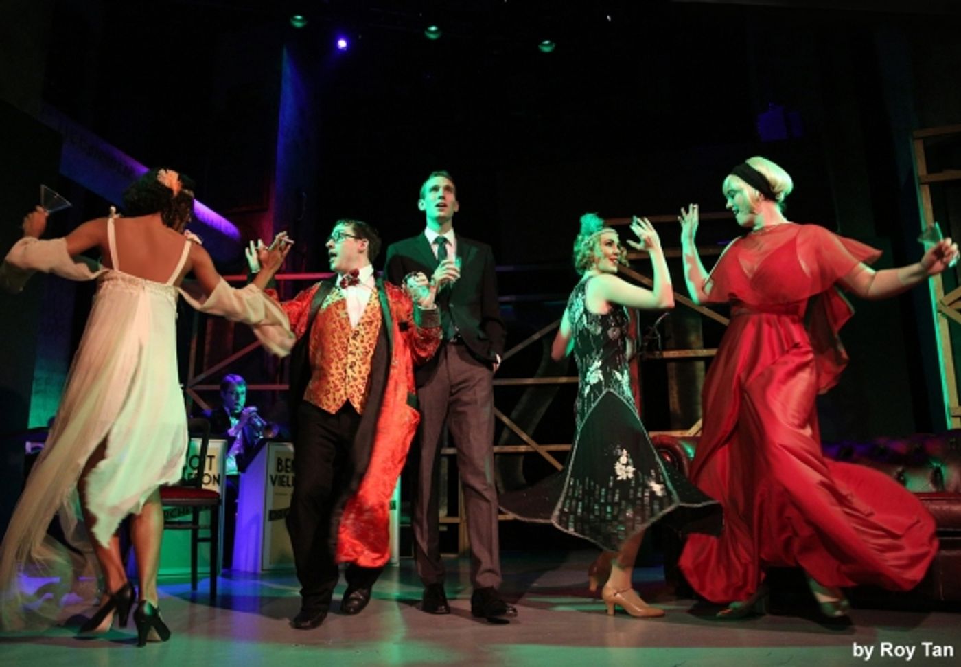 Photo Flash: First Look at Simon Bailey, Matilda Sturridge and More in GATSBY at the Arts Theatre  Image