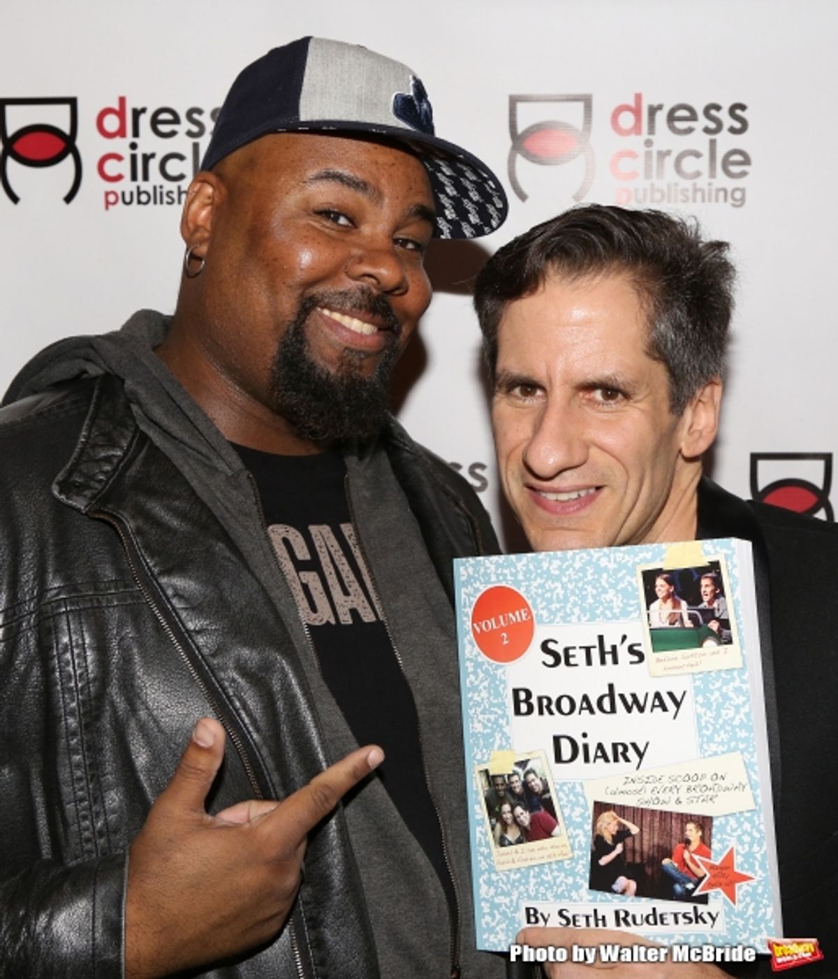 James Monroe Iglehart and Seth Rudetsky at 