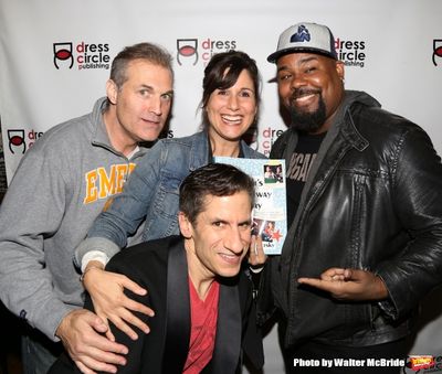 Marc Kudisch, Stephanie J. Block, Seth Rudetsky and James Monroe Iglehart  Photo
