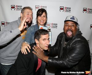 Marc Kudisch, Stephanie J. Block, Seth Rudetsky and James Monroe Iglehart  Photo