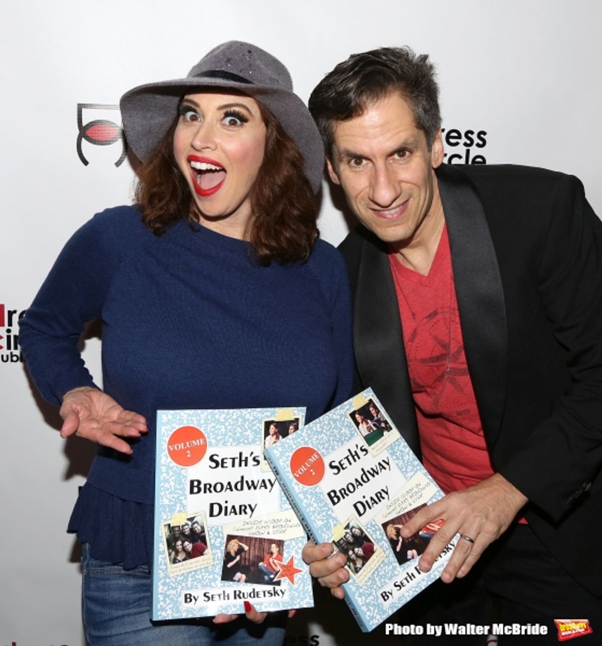 Lesli Margherita and Seth Rudetsky  at 