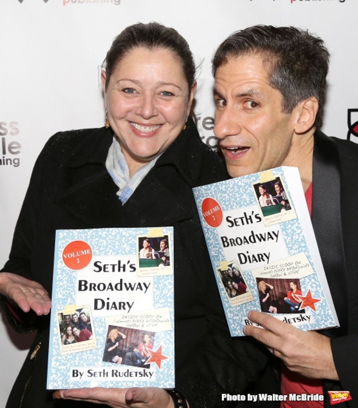 Camryn Manheim and Seth Rudetsky at 