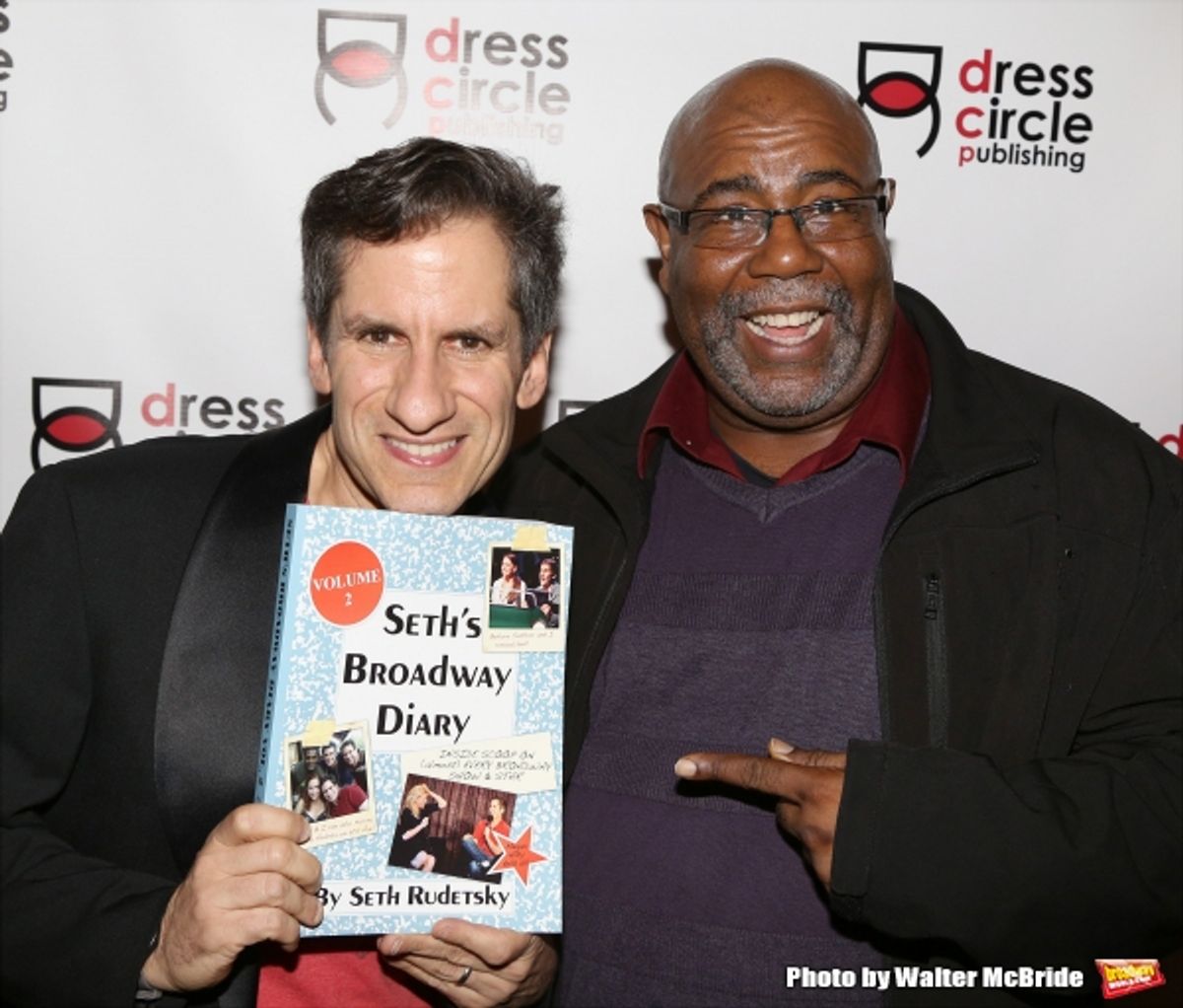 Seth Rudetsky and Keith Price at 