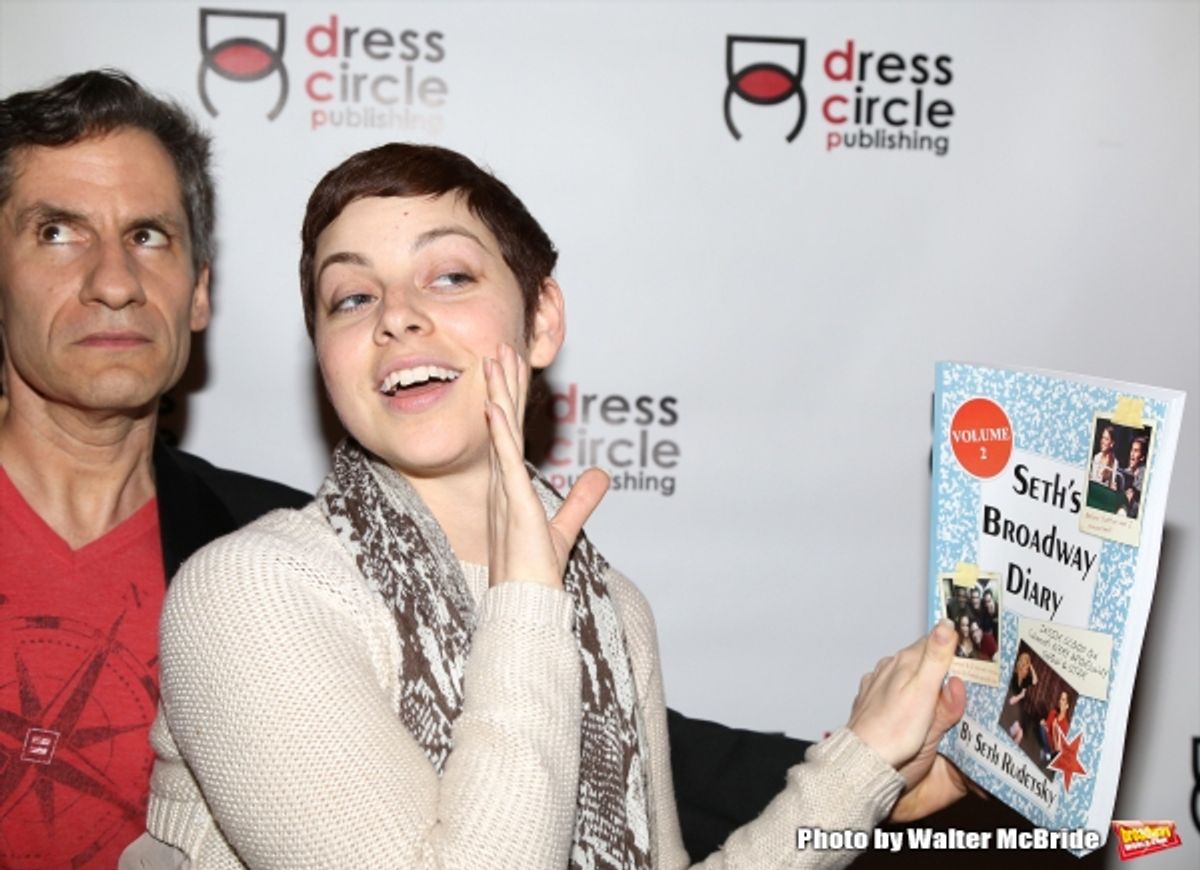 Seth Rudetsky and Krysta Rodriguez  at 