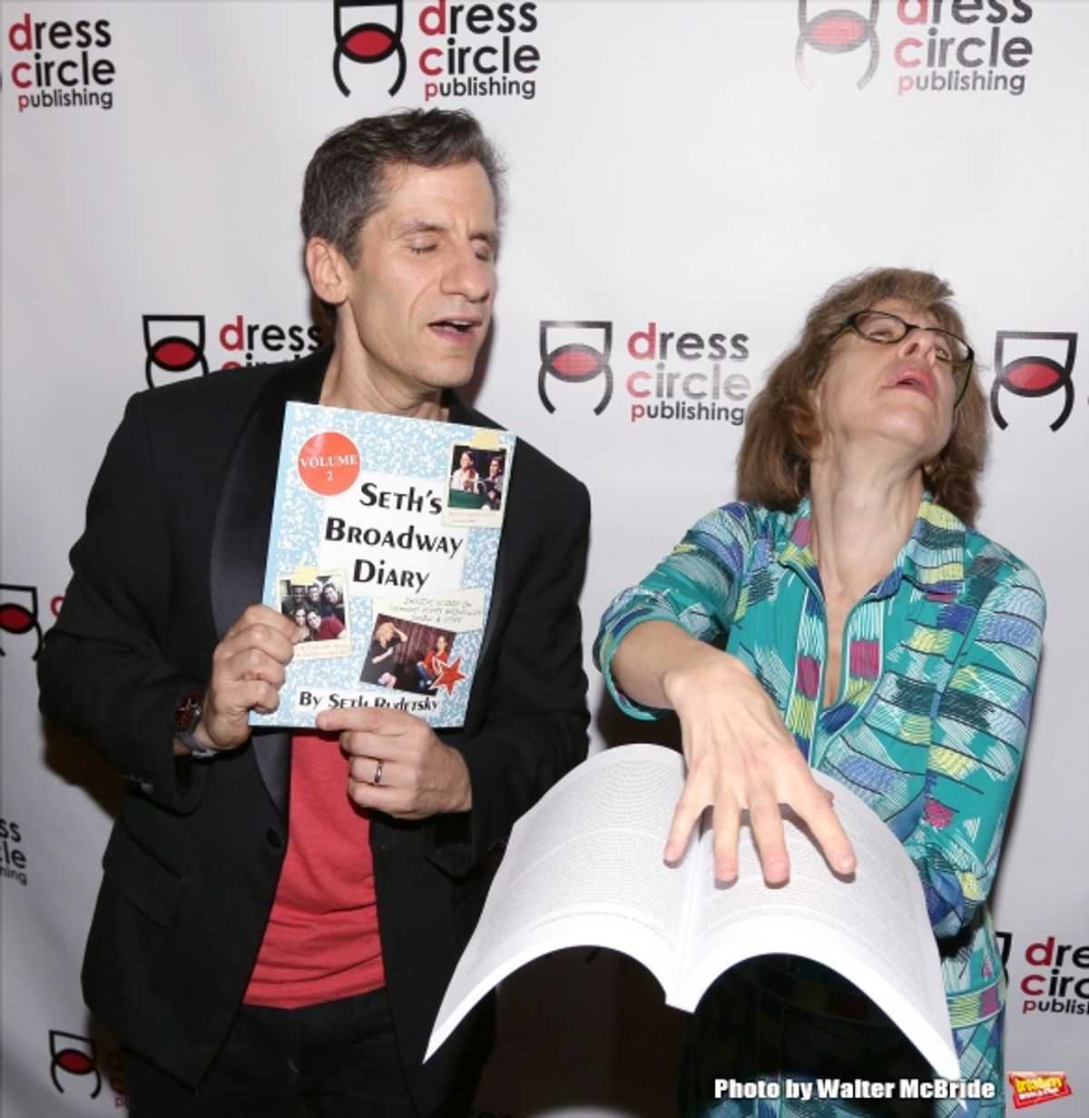 Seth Rudetsky and Jackie Hoffman  at 