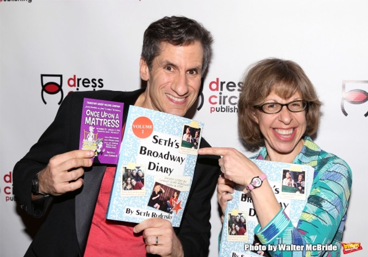 Seth Rudetsky and Jackie Hoffman  at 