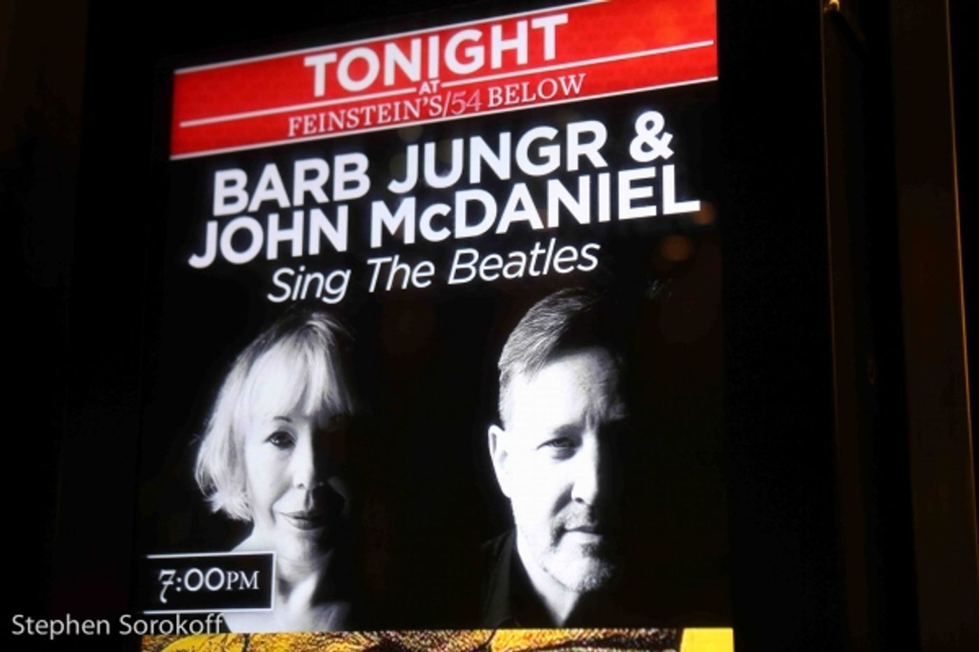Photo Coverage: Barb Jungr & John McDaniel Sing The Beatles at Feinstein's/54 Below  Image
