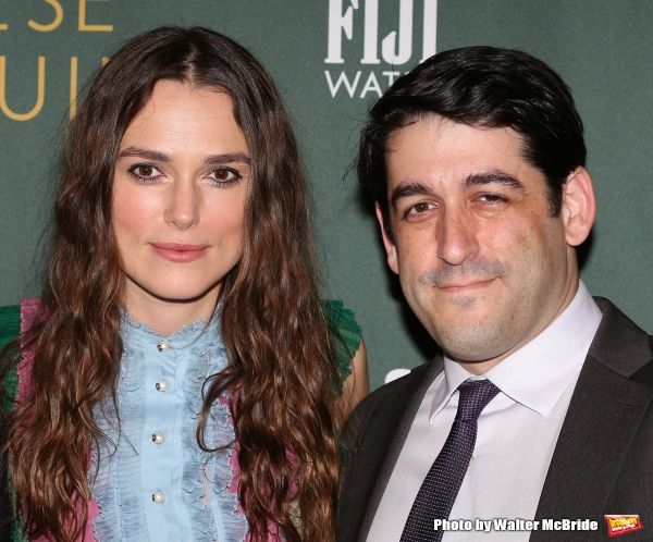 Keira Knightley and director Evan Cabnet  Photo