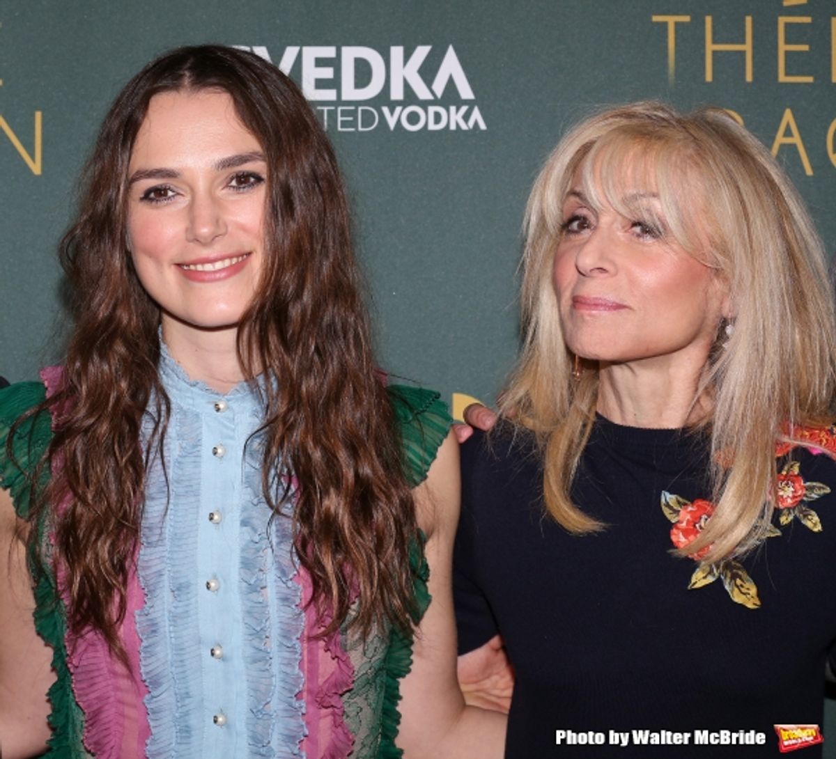 Keira Knightley and Judith Light at 