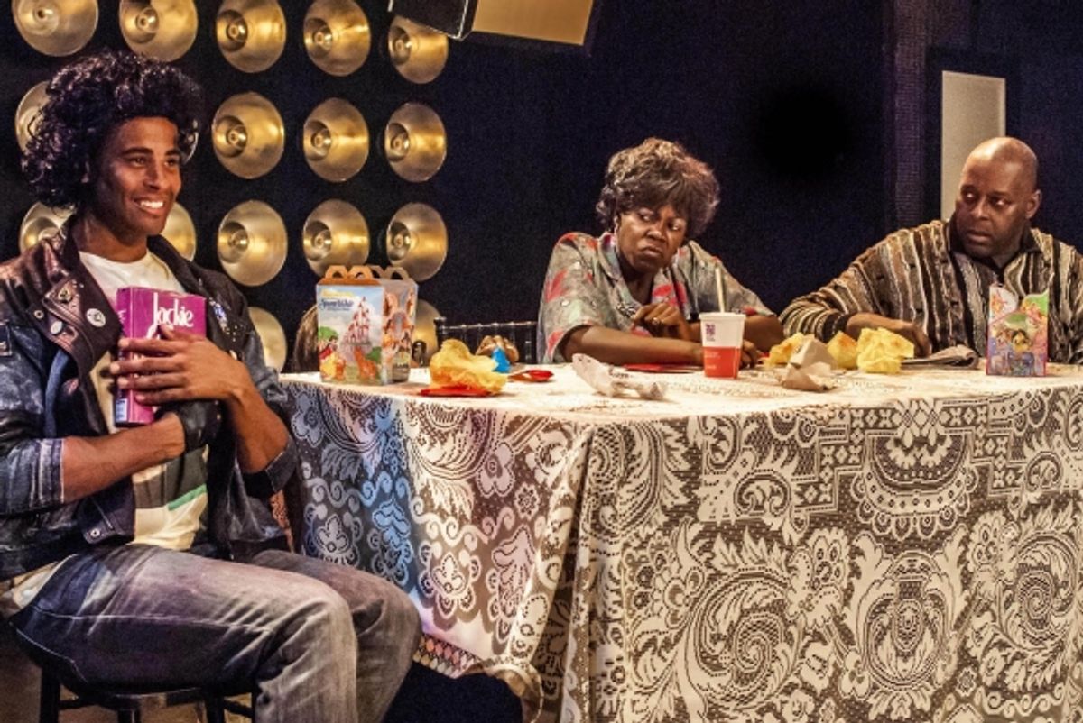 Anton Peeples, Julanne Hill and Michael A. Shepperd  at 