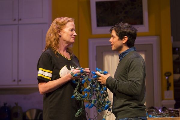 Johanna Day as Zippy and Raviv Ullman as Hunter Photo