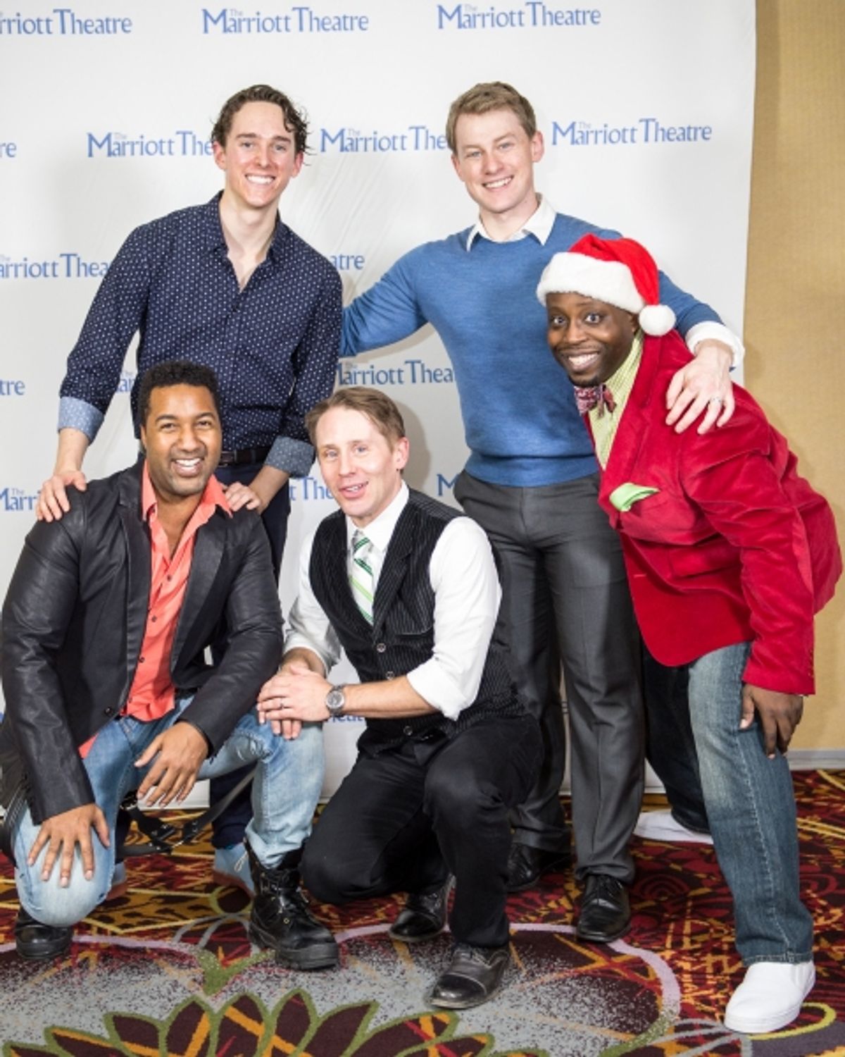 Collins Anderson, Liam Quealy, Gabriel Mudd, Justin Brill and James Earl Jones II at 