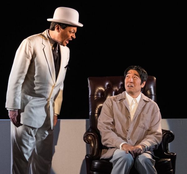 The cast of CHARLES FRANCIS CHAN, JR.''S EXOTIC ORIENTAL MURDER MYSTERY at NAATCO Photo