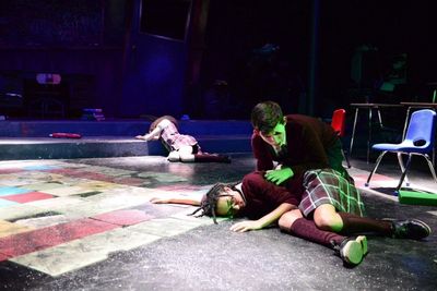 Olivia Shine (rabbit), Hunter Dunn and Justin Burns Photo