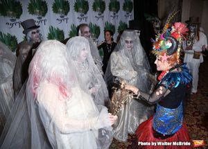 Bette Midler and zombie brides Photo