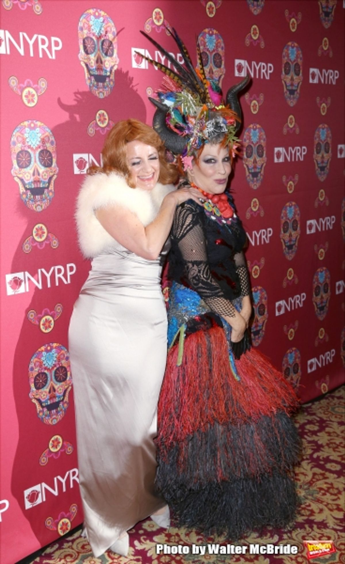 Deborah Marton and Bette Midler at 
