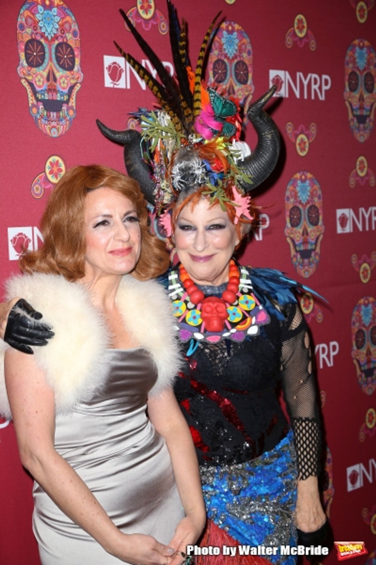 Deborah Marton and Bette Midler at 