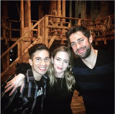 Jon Rua, Emily Blunt, John Krasinski Photo