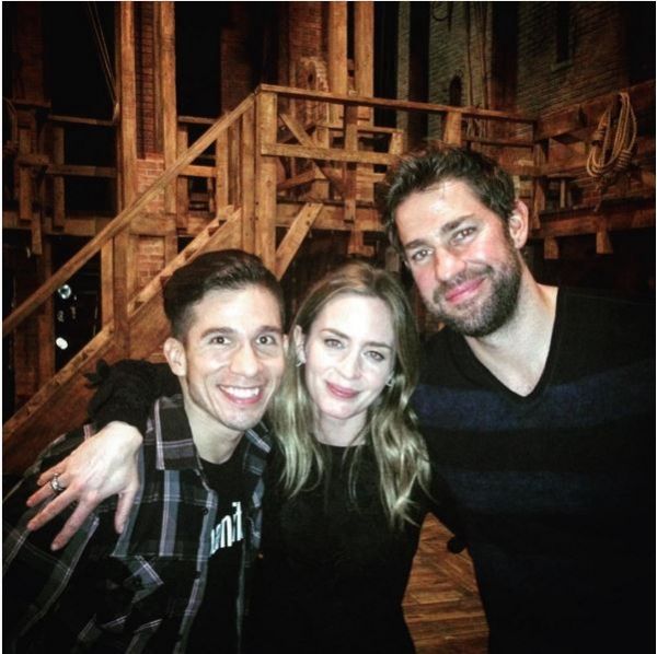 Jon Rua, Emily Blunt, John Krasinski Photo