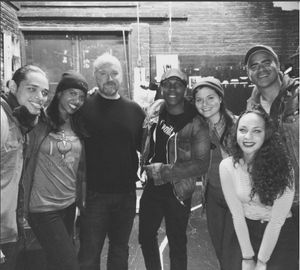 Anthony Ramos, Renee Elise Goldsberry, Louis CK, Leslie Odom, Jr., Phillipa Soo, Christopher Jackson, Jasmine Cephas Jones @ BroadwayWorld Anthony Ramos, Renee Elise Goldsberry, Louis CK, Leslie Odom, Jr., Phillipa Soo, Chri Photo