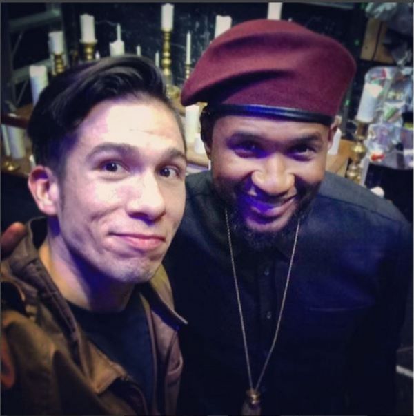 Jon Rua, Usher Photo