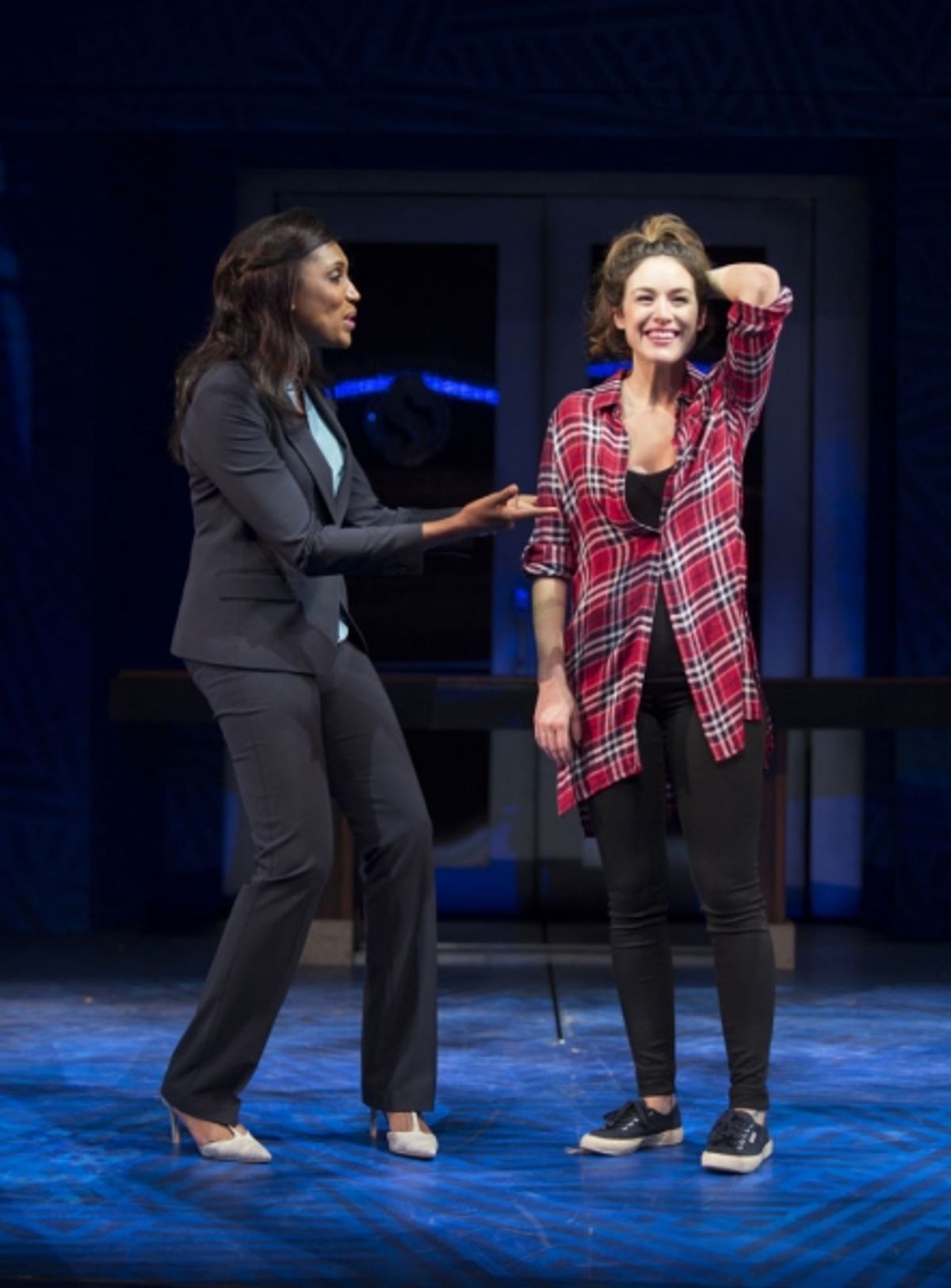 Nita Whitaker and Alison Luff  at 