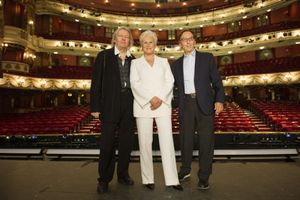 Christopher Hampton, Glenn Close and Don Black @ BroadwayWorld Christopher Hampton, Glenn Close and Don Black Photo