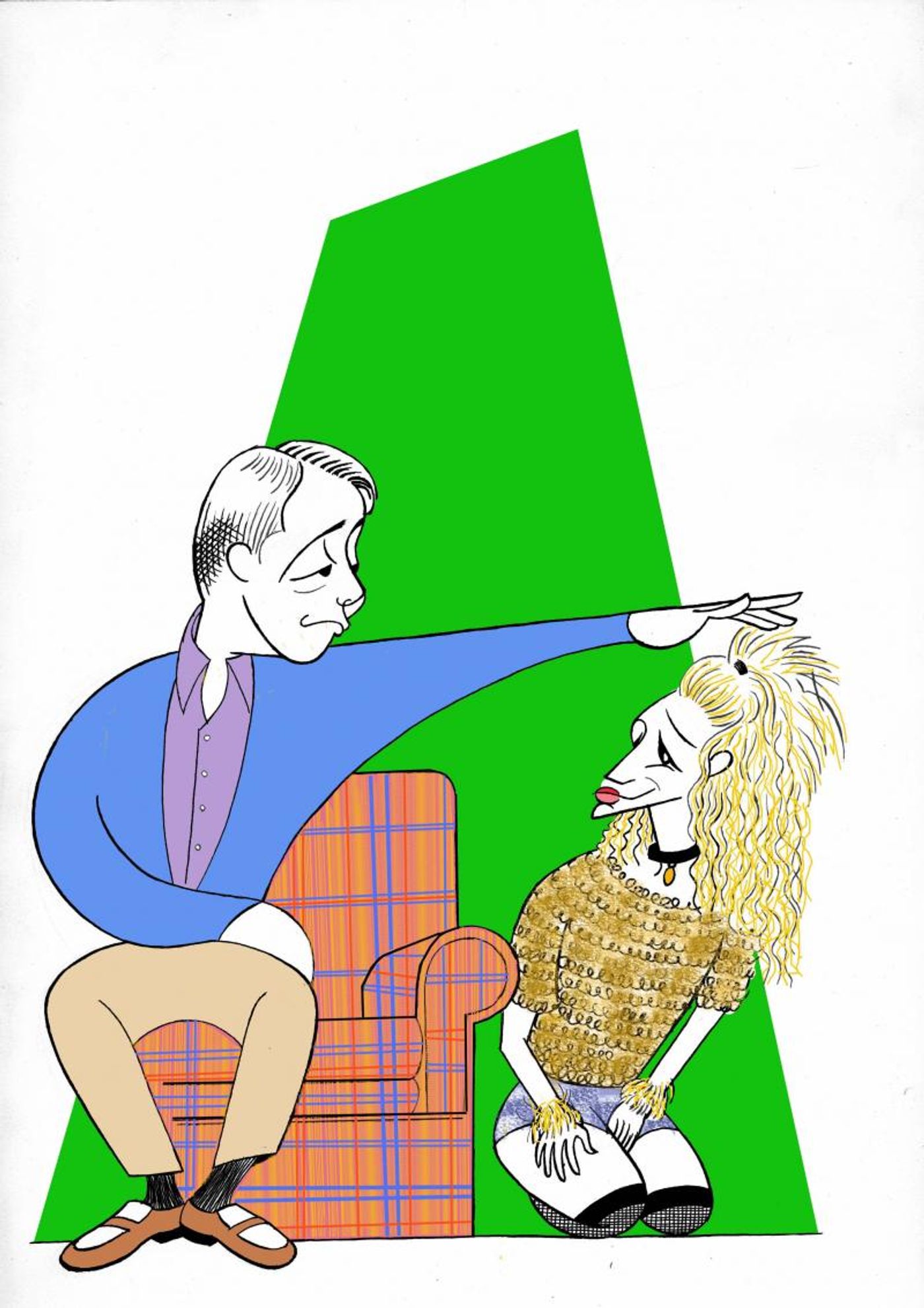 BWW Exclusive: Ken Fallin Draws the Stage- SYLVIA  Image