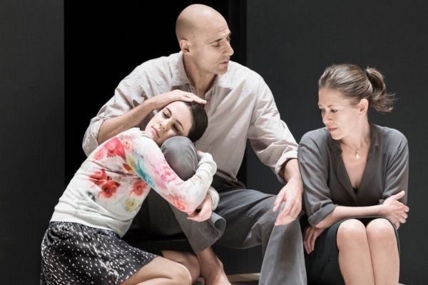 Phoebe Fox, Mark Strong and Nicola Walker Photo