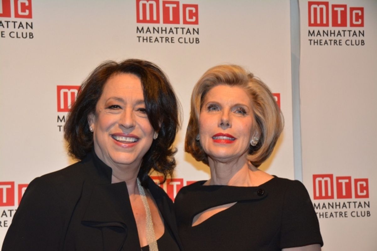 Lynne Meadow and Christine Baranski at 