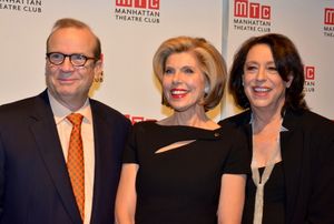 Barry Grove (Executive Producer Manhattan Theatre Club), Christine Baranski and Lynne Meadow @ BroadwayWorld Barry Grove (Executive Producer Manhattan Theatre Club), Christine Baranski and Lynne Photo
