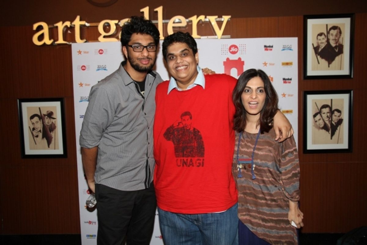 Gursimran Khamba, Tanmay Bhatt and Juhi Chaturvedi at 