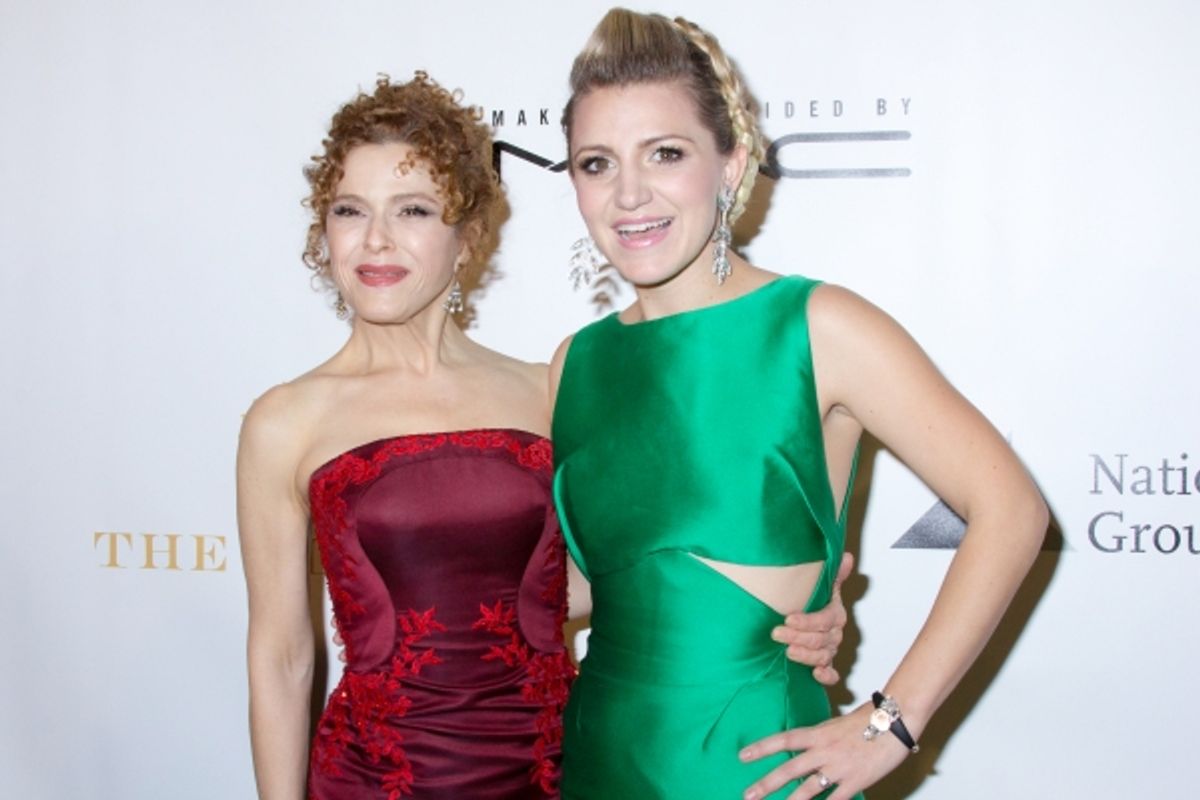 Bernadette Peters, Annaleigh Ashford at 