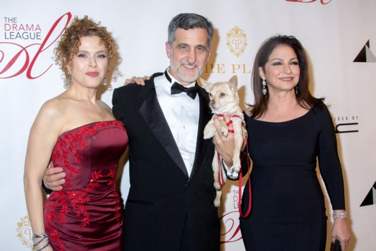 Bernadette Peters, Bill Berloni, Gloria Estefan at 