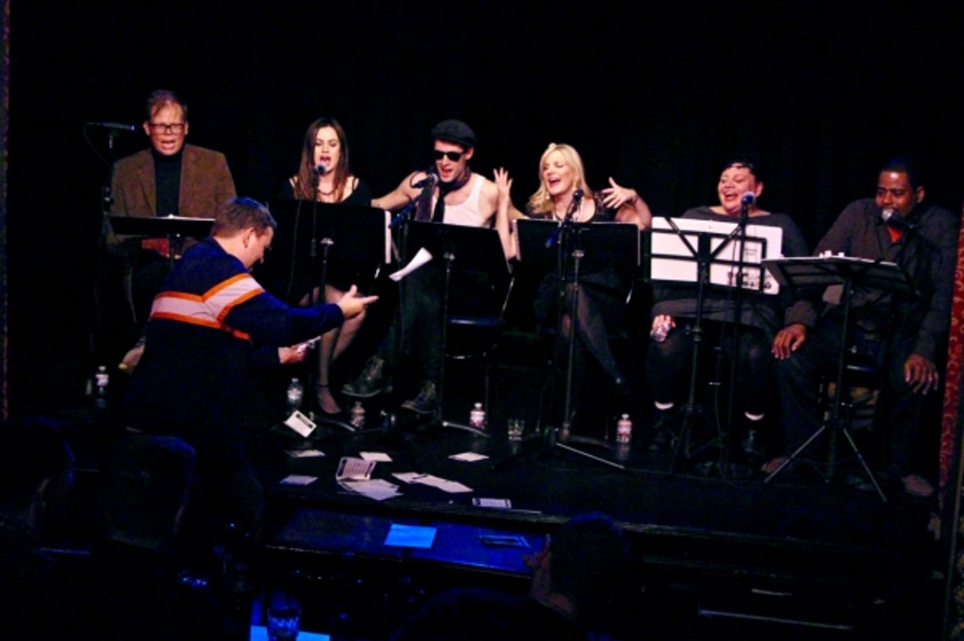 Photo Flash: Hiller, Settle, Hendy, Schwitter, Witt & Dotson Launch Laughs at VILLAIN: DEBLANKS at The Triad  Image