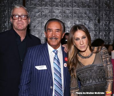 Scott Wittman, Board President Frank Carucci and Sarah Jessica Parker  Photo