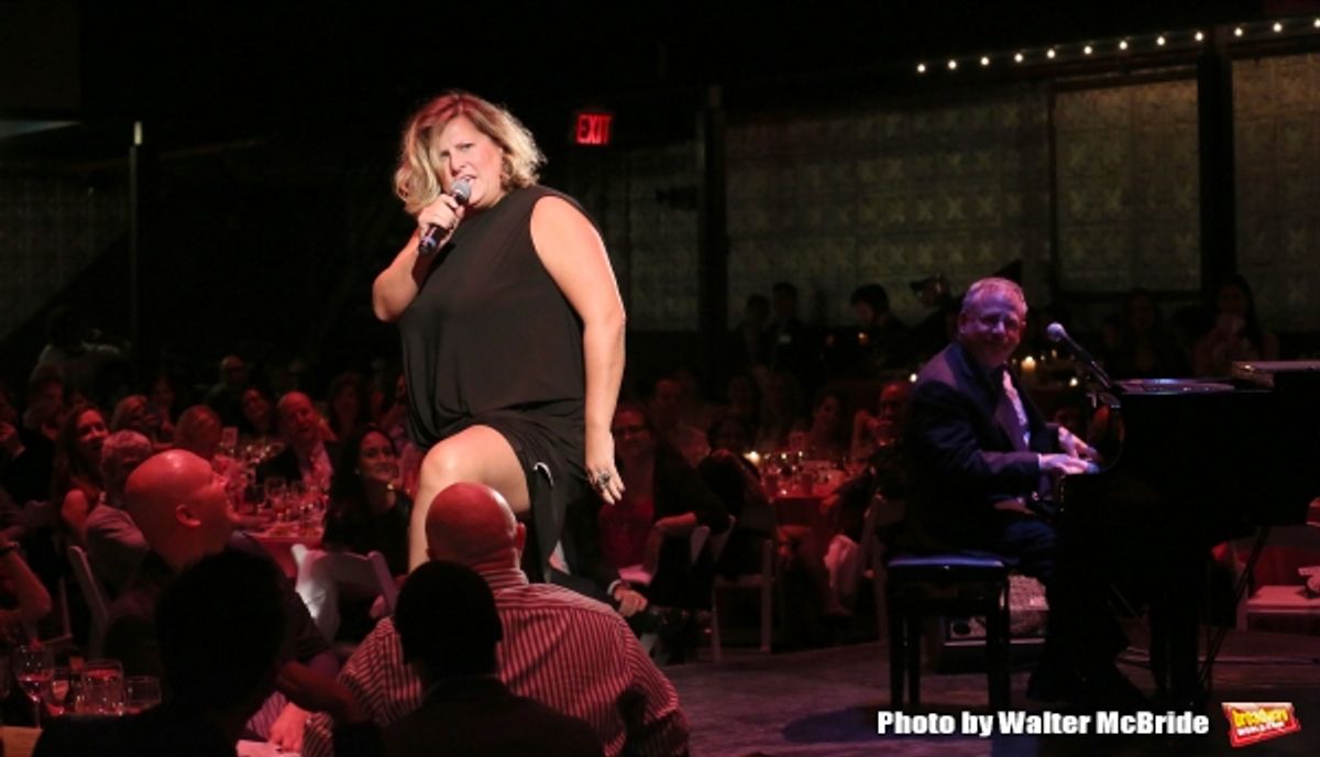 Marc Shaiman and Bridget Everett at 