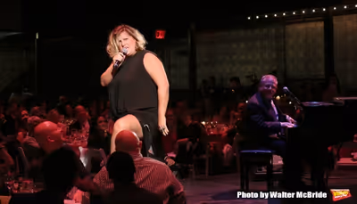 Marc Shaiman and Bridget Everett Photo