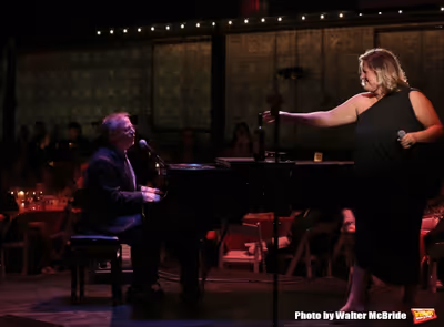 Marc Shaiman and Bridget Everett  Photo