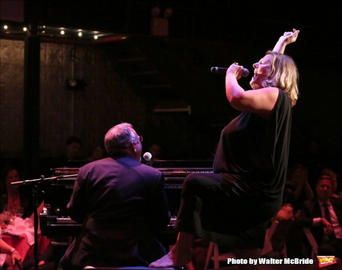 Marc Shaiman and Bridget Everett at 