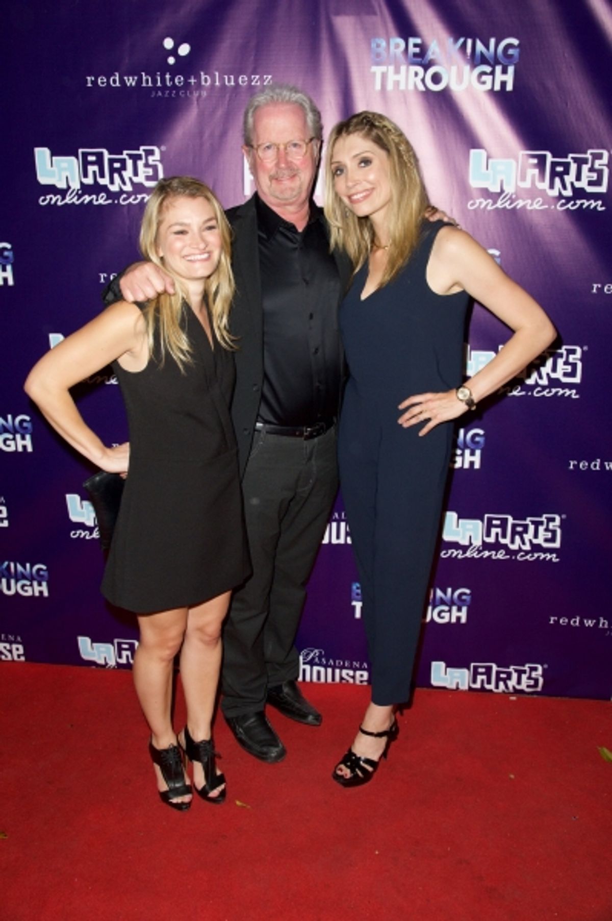 Katie Kahanovitz, Cliff Downs, Kirsten Guenther at 