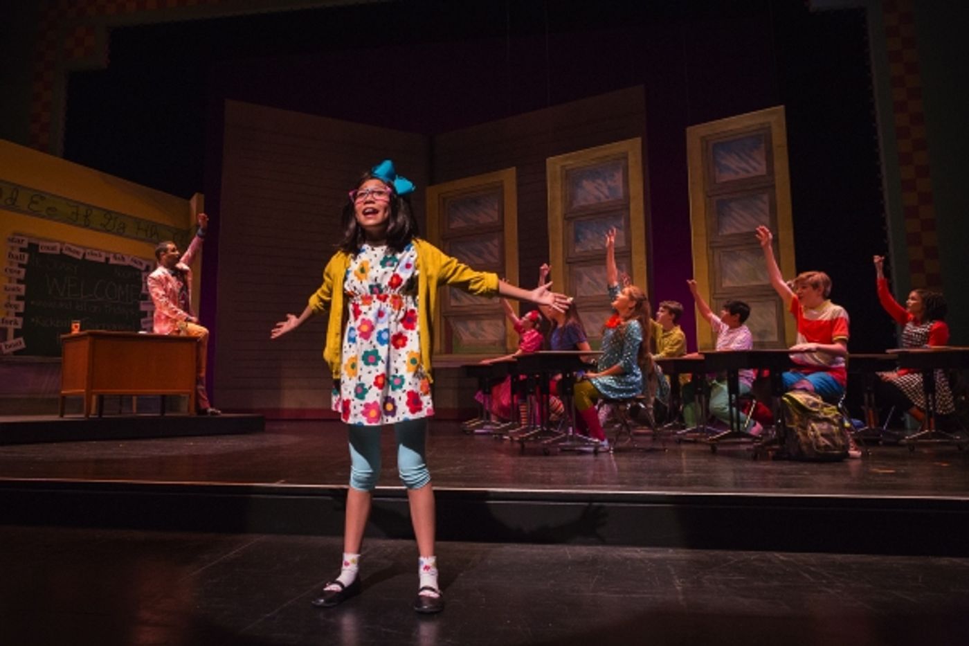 Photo Flash: Oregon Children's Theatre Stages Goes Back to School with JUNIE B. JONES: THE MUSICAL Photo Flash: Oregon Children's Theatre Stages Goes Back to School with JUNIE B. JONES: THE MUSICAL Image