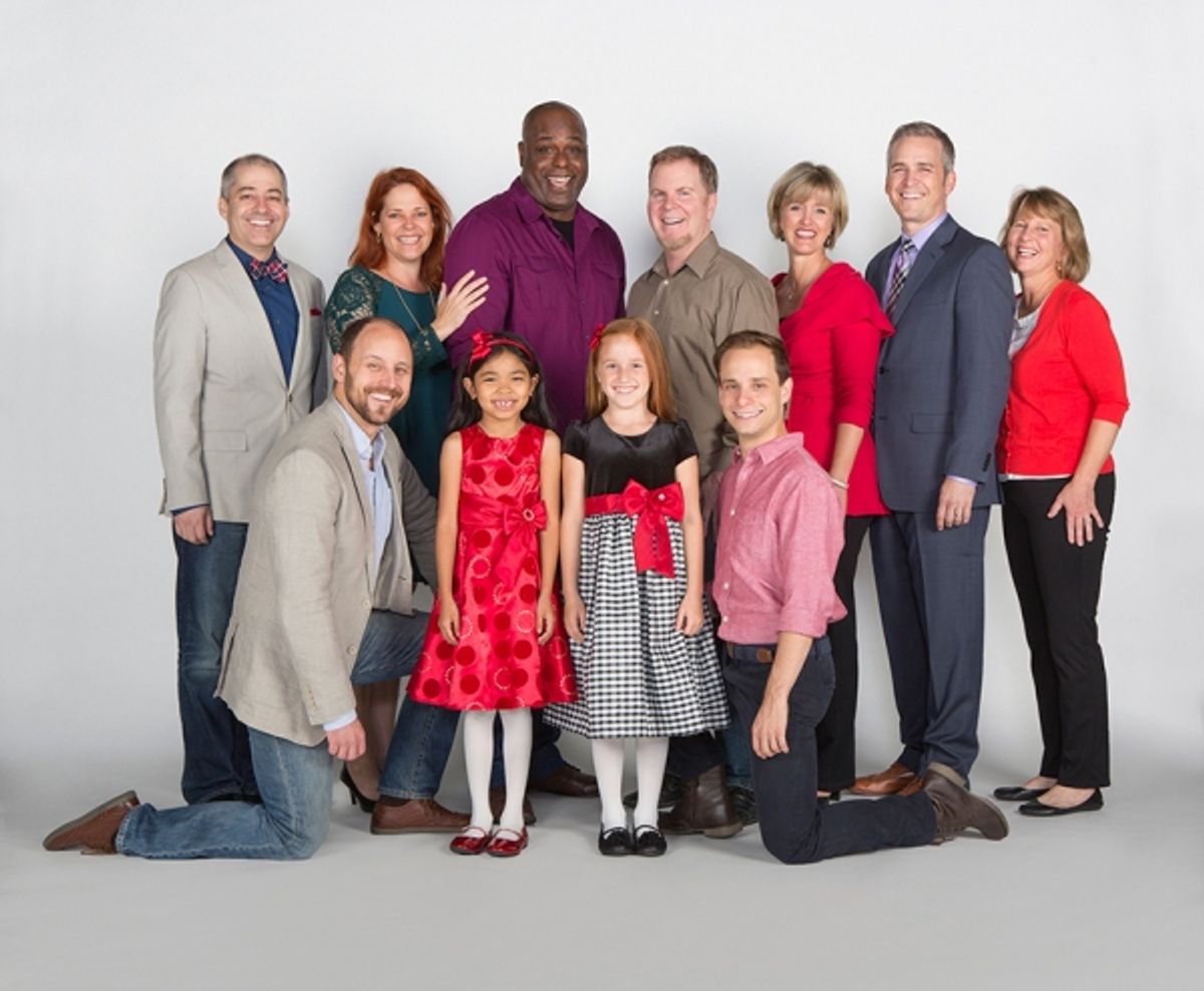 Cast members of the 18th annual production of DR. SEUSS'' HOW THE GRINCH STOLE CHRISTMAS! at 