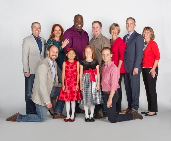 Cast members of the 18th annual production of DR. SEUSS'' HOW THE GRINCH STOLE CHRIST Photo