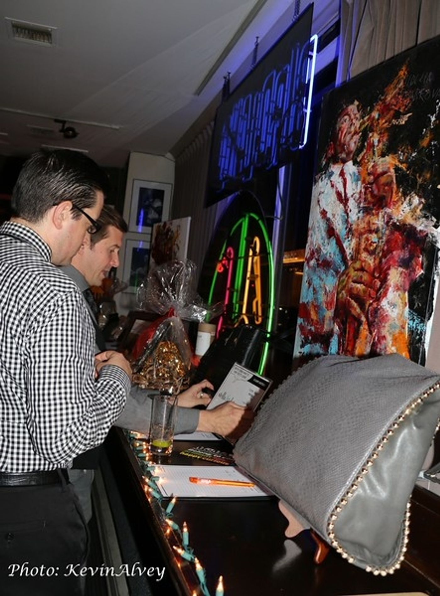 Photo Flash: SOMETHING ROTTEN's Christian Borle, Greg Hildreth and More Attend Birdland Benefit Concert to Kick Cancer  Image