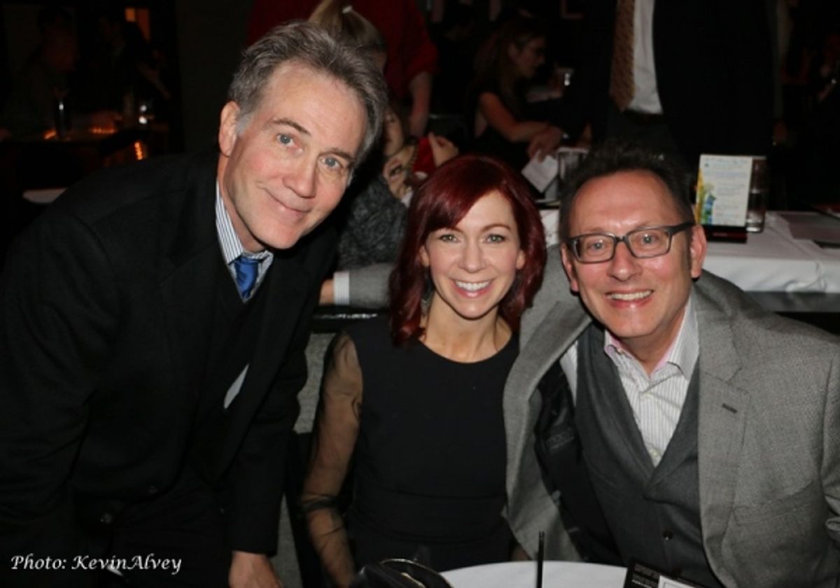Boyd Gaines, Carrie Preston and Michael Emerson at 