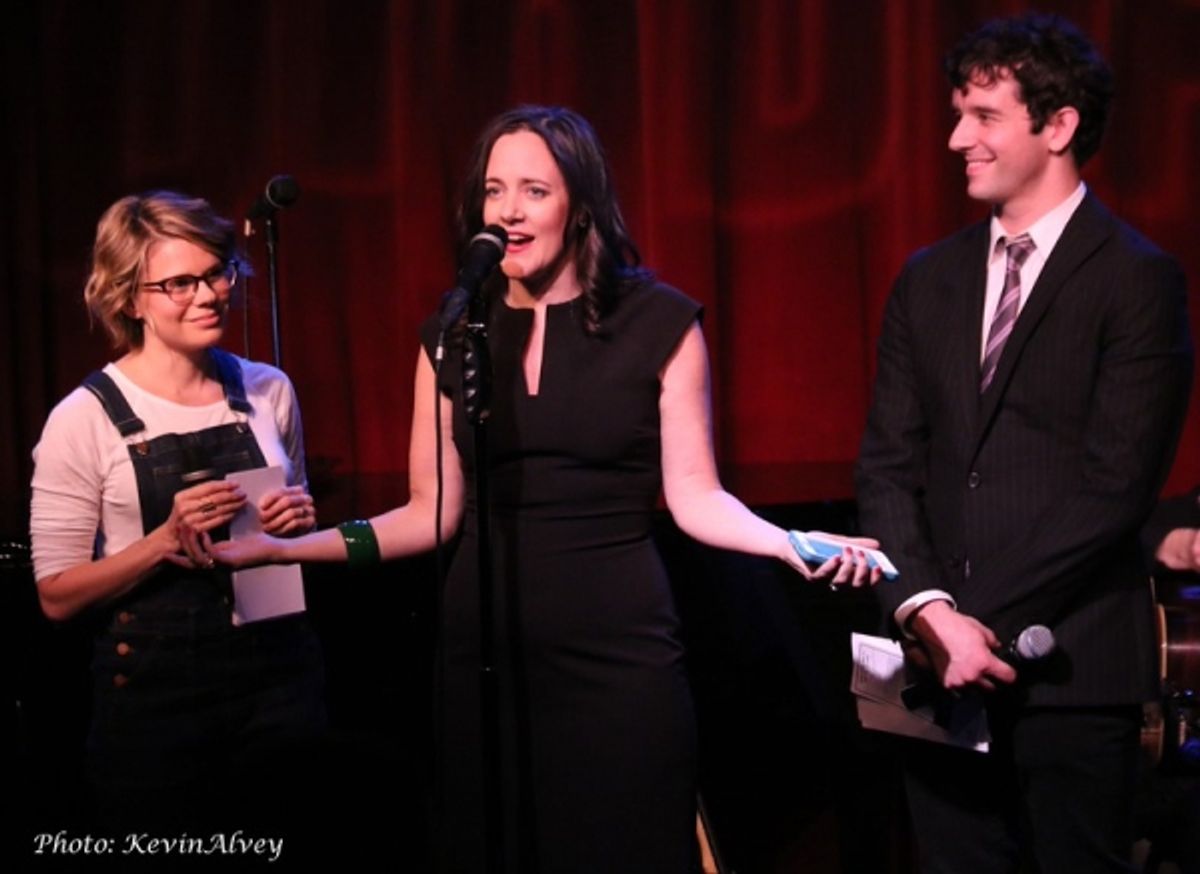 Celia Keenan-Bolger, Karen Walsh and Michael Urie at 